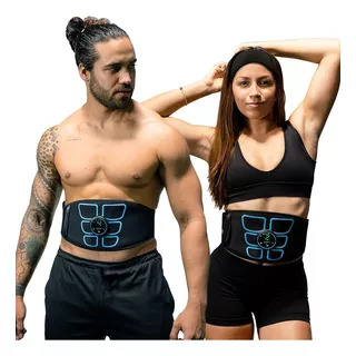 Abdominal Toning Belt Recargable Adelgaza Esculpe Gimn Pasiv