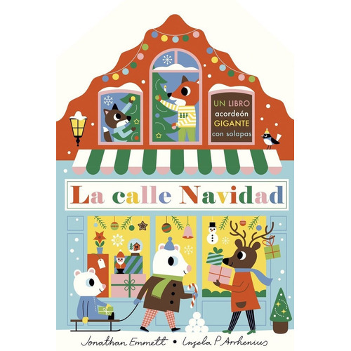 La Calle Navidad. Libro Acordeon, De Ingela P Arrhenius. Editorial Timun Mas Infantil, Tapa Dura En Español