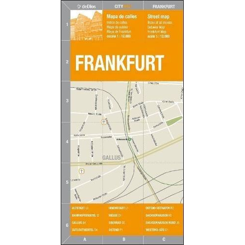 City Map - Frankfurt - Julian De Dios