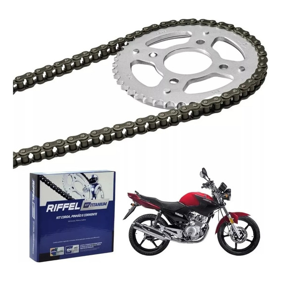 Kit Transmision Yamaha Ybr 125 Factor Riffel 2003/2009