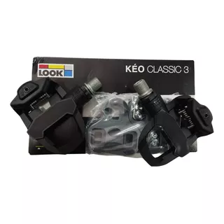 Pedales Ciclismo Look Keo Classic 3 Originales Ruta Negro