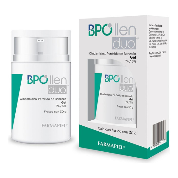 Farmapiel Bpollen Duo (clindamicina, Peróxido De Benzoílo)