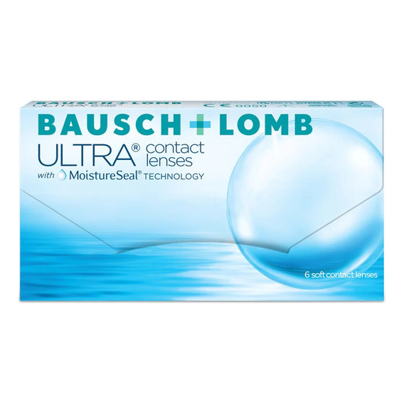 Lentes De Contacto Ultra Bausch+lomb 6 Pzas Graduados Miopía