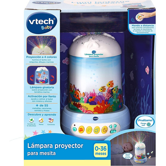 Proyector Infantil Estimulación Lampara Con Luz Y Sonido