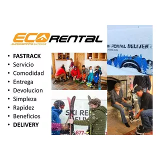 Eco Rental Alquiler Equipos De Esqui Aluguel Ski Snowboard