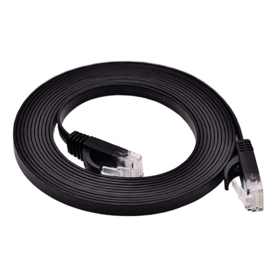 Cable Red Plano Categoria 6 Cat6 Rj45 Utp Ethernet 5 Metros