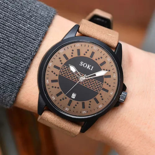 Reloj Hombre, Juego De Pulseras Y Estuche Set Elegante, Moda de Mujer