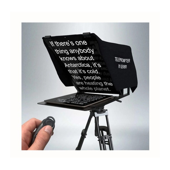 Teleprompter Compatible Con iPad iPhone Android Leeventi