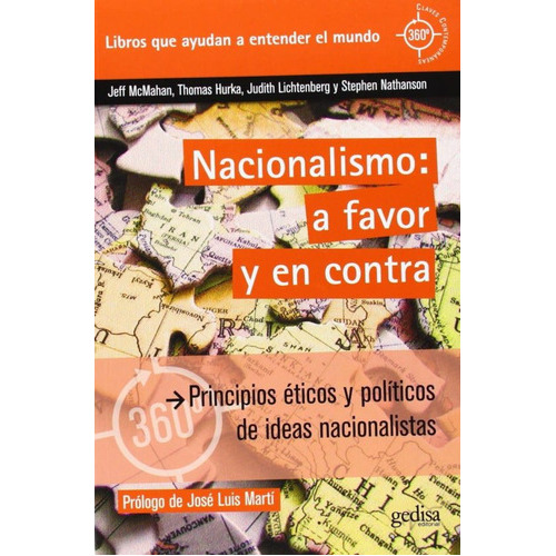 Nacionalismo. A Favor Y En Contra, De Vários Autores. Editorial Gedisa En Español