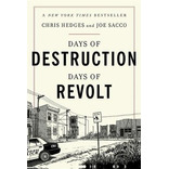 Book : Days Of Destruction, Days Of Revolt - Hedges, Chris