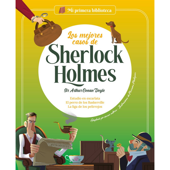 Mejores Casos De Sherlock Holmes 1, Los, De Sir. Arthur An Doyle. Editorial Shackleton Kids, Tapa Blanda, Edición 1 En Español
