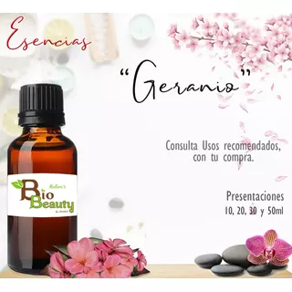Esencia De Geranio Aromaterapia Bio Beauty