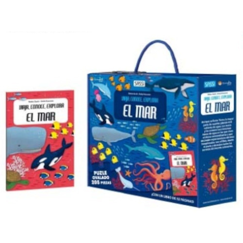 El Mar - Libro + Puzzle 205 Piezas - Sassi