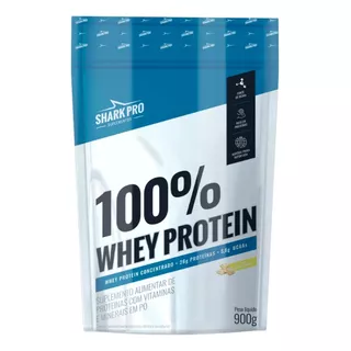 100% Whey Protein Refil Chocolate Branco 900g - Shark Pro