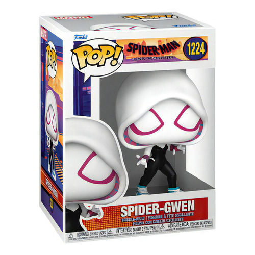 Figura De Accion Spider - Gwen 1224 Spider - Man Funko Pop 