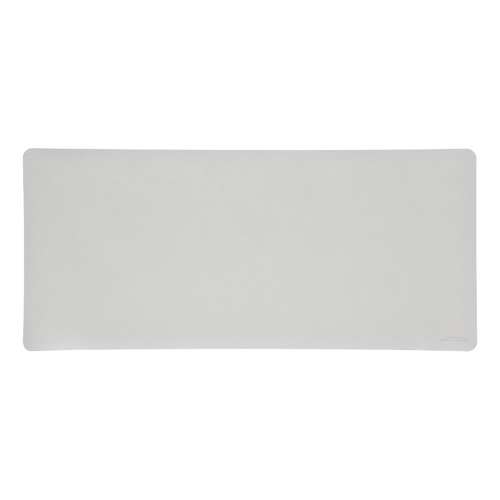 Pu Mouse Pad Desk Vibe Leather Tp670 / Doble Cara De 90x40cm Color Grafito / Gris Claro