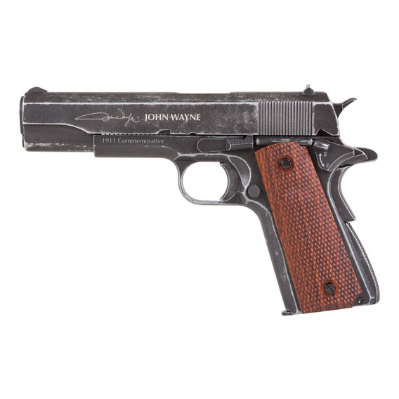 Pistola John Wayne 1911 Metal Co2 Blowback Postas .177 Combo