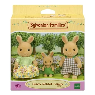 Sylvanian Families Familia De Coelhos Raio De Sol Epoch 5372