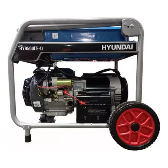 Generador Monofásico 8000w 220v Hy9500le-d Hyundai - Tyt