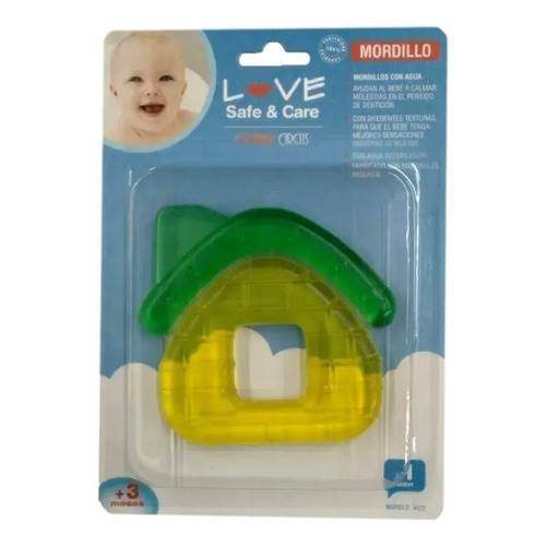 Mordillo Refrigerante Para Heladera Bebes Love Color Unico Casita