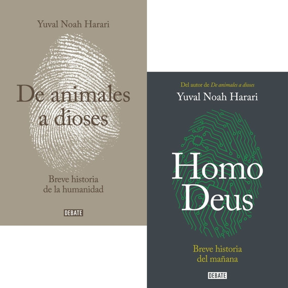 Pack De Animales A Dioses + Homo Deus - Yuval Noah Harari