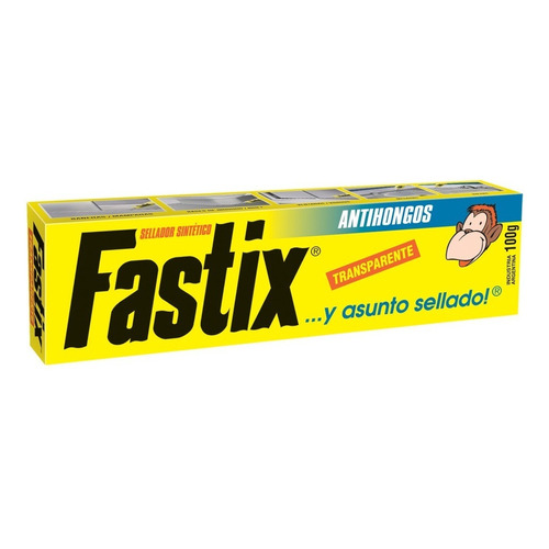Fastix® - Sellador - Antihongos Transparente - Pomo 100g