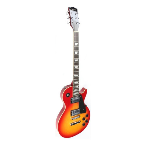 Guitarra eléctrica Deviser L-G9 les paul de tilo cherry sunburst con diapasón de palo de rosa