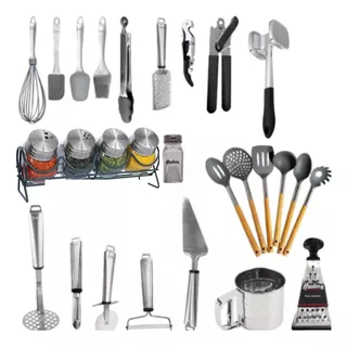 Juego Completo Utensilios Hudson Reposteria Cocina 30 Piezas