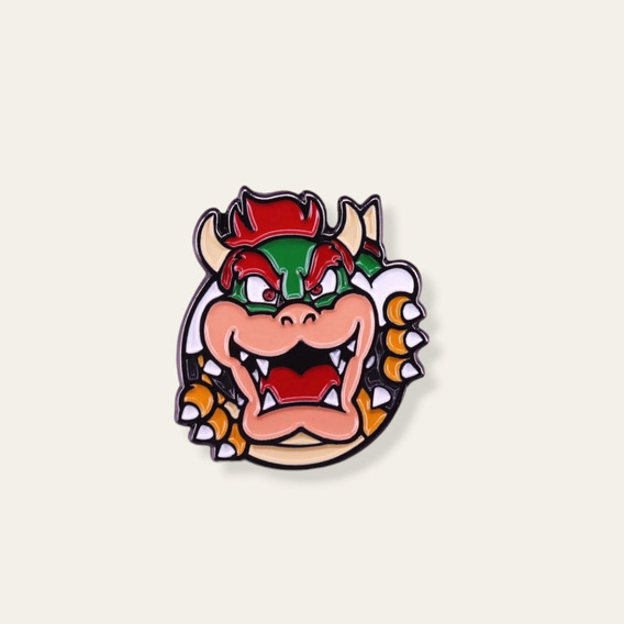 Pin Esmaltado Metálico Super Mario