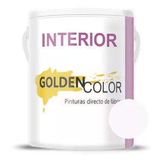 Látex Interior Lavable Antihongos Goldencolor 10l