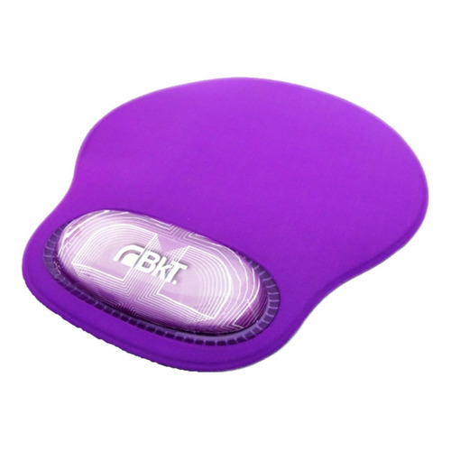 Mouse Pad BKT BKTGEL de pvc 270mm x 211mm violeta