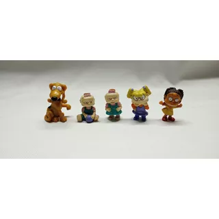 Muñecos De Plástico Los Rugrats Sonrics 1999 Viacom 5pza 