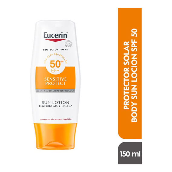 Protector Solar Eucerin Sun Lotion Textura Ligera Fps50 X 15