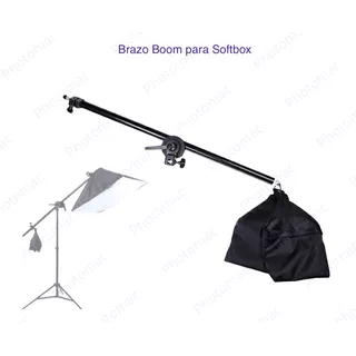 Brazo Boom Para Softbox Socket Flash Leds Microfono