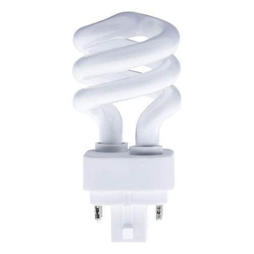 Foco Mini Espiral Ples 13w G24 Q-1 4pines Lummi Color de la luz Blanco frío