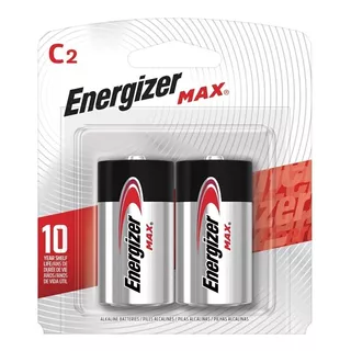 Caja X 24 X Pilas Alcalinas Mediana Tipo C Energizer Max