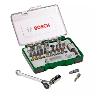 Jogo Kit Bits Soquetes 27 Peças Bosch Profissional