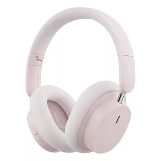 Headphone Baseus D05 Bluetooth 5.3 | 70 Horas De Autonomia Cor Rosa