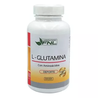 L - Glutamina Fnl 500 Mg 60 Capsulas Fnl Regeneración Muscular