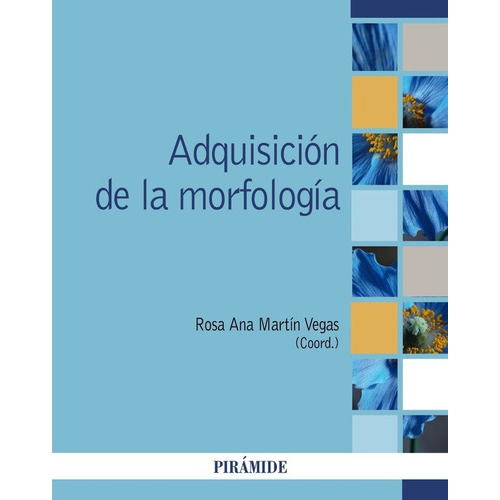 Adquisicion De La Morfologia, De Martin Vegas, Rosa Ana. Editorial Ediciones Piramide, Tapa Blanda En Español