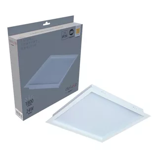 Painel Led Quadrado Embutir Recuado 24w Avant Comfort 2700k Cor Branco Quente 2700k 110v/220v