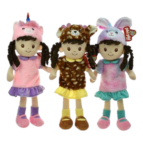 Peluche Muñeca Con Disfraz 50cm - Orig Phi Phi Toys