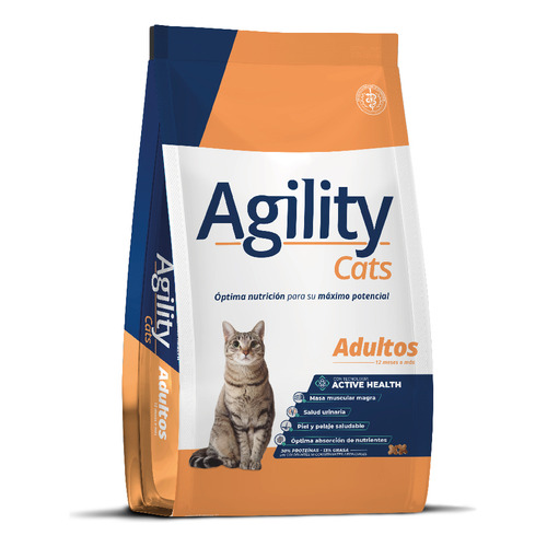Alimento Agility Premium para gato adulto sabor mix en bolsa de 1.5 kg