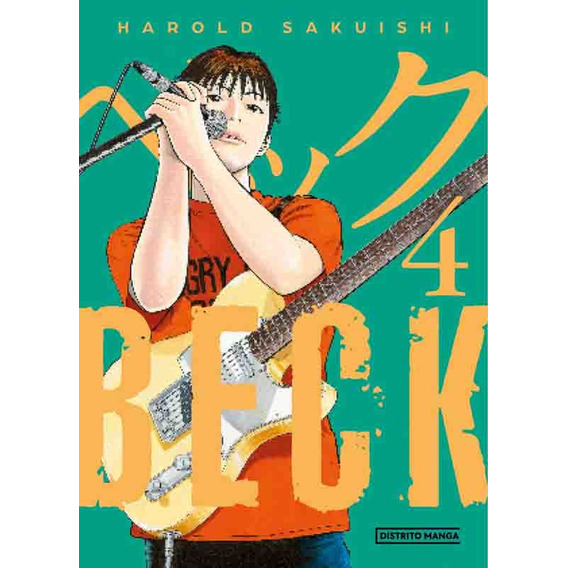 Beck (ed Kanzenban) 4, De Harold Sakuishi. Editorial Distrito Manga, Tapa Blanda En Español