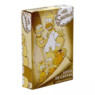 Novelty Juego De Cartas De Poker Los Simpsons Coleccionables