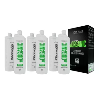 3 Kits Progressiva Organica Troia Hair 6 X 1000ml Alisamento