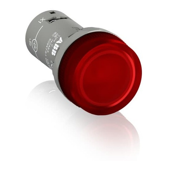 Piloto Luminoso Abb Rojo 220vac Cl2523r