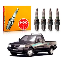  Jogo Velas Ngk Fiorino 1.0 8v 1993 A 1997