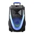 Parlante Multilaser Sunny II SP396 portátil con bluetooth negro