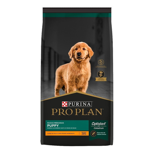Alimento Pro Plan Complete  De Perro Pro Plan Puppy Razas Medianas para perro cachorro de raza mediana sabor pollo y arroz en bolsa de 1 kg